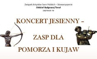 Klub "Sobótka" zaprasza na KONCERT JESIENNY- ZASP DLA POMORZA I KUJAW